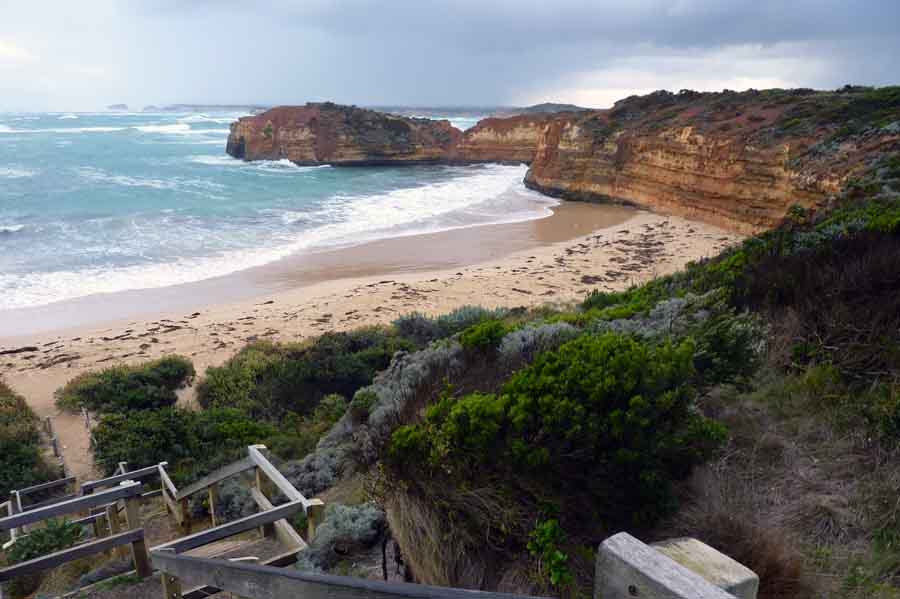 The Bay of Martyrs Beach