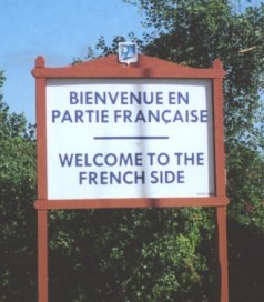 Welcome sign