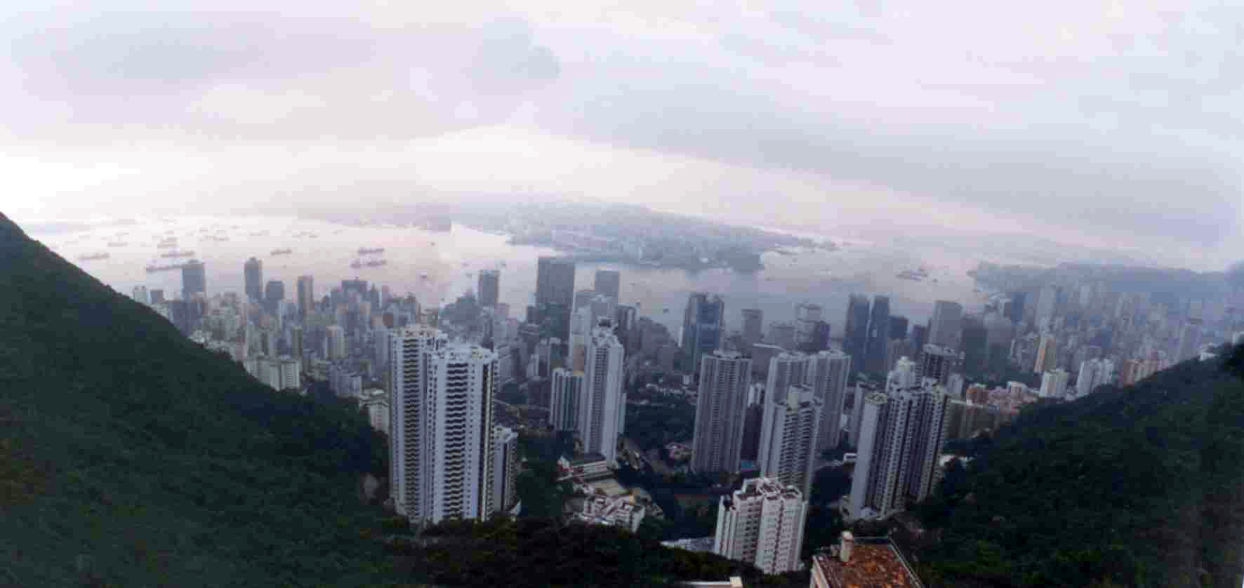 View from Victoria Peak 1987