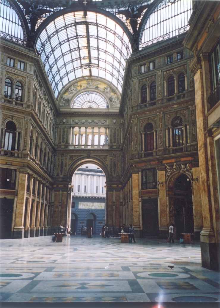 The Galleria Umberto I, Naples