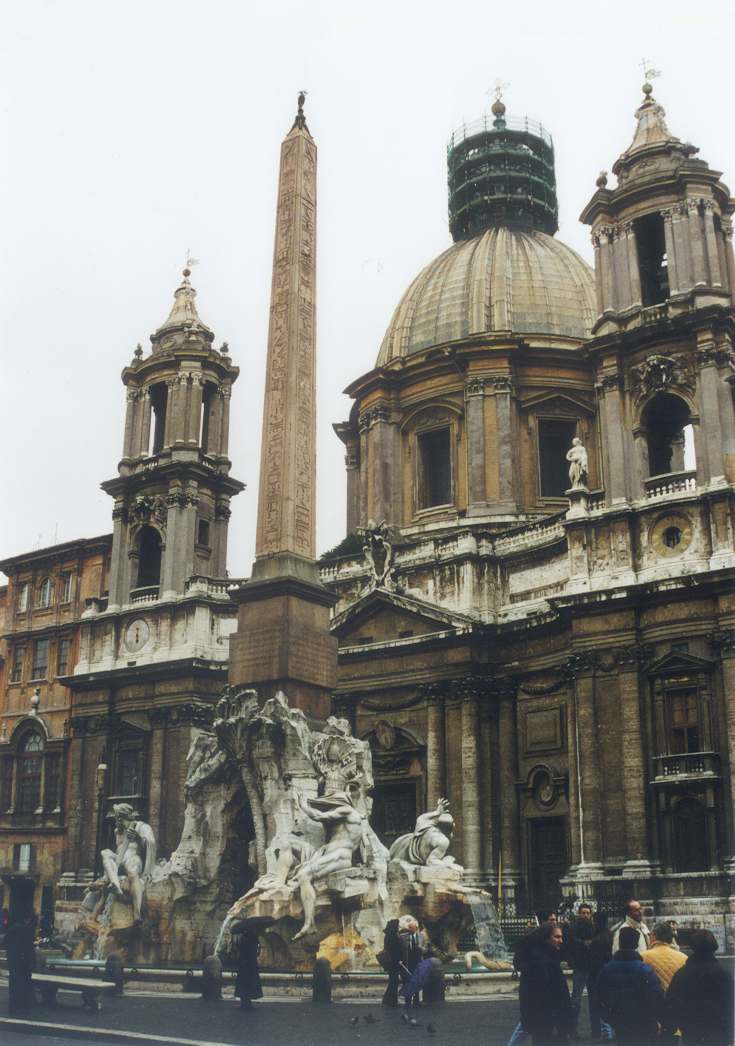 Fountain of the Four Rivers, Piazza Navona