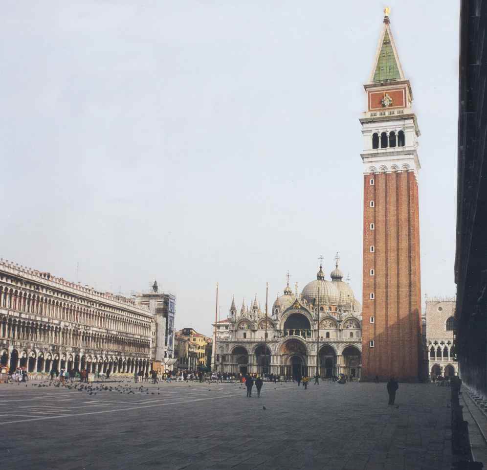 The Campanile in St Marks Square