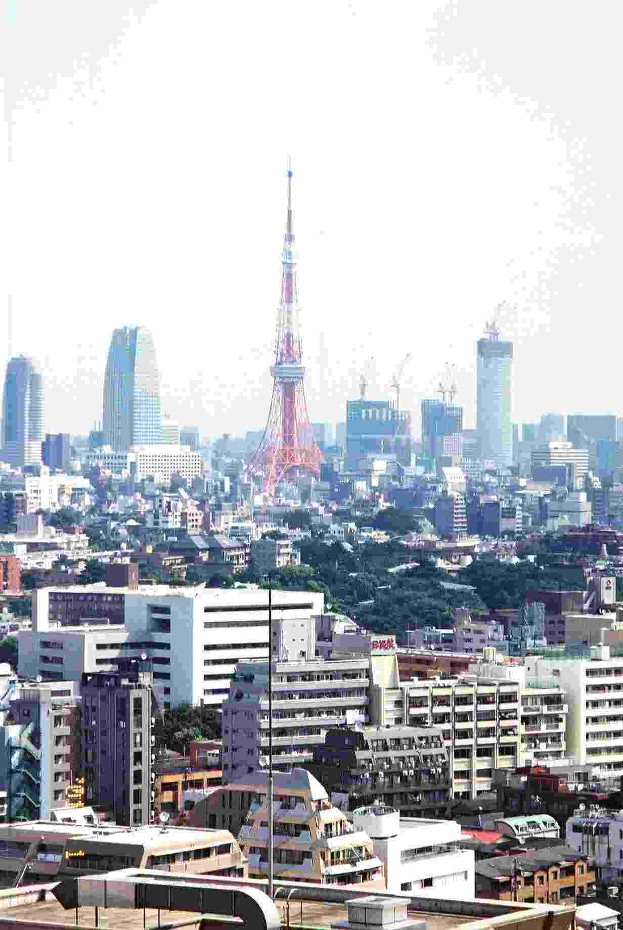 The Tokyo Tower from Ebisu