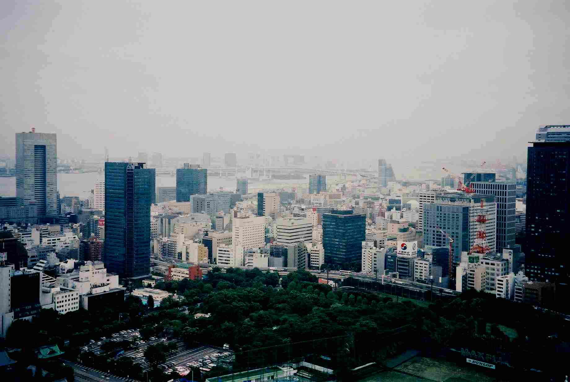 Looking over to the River