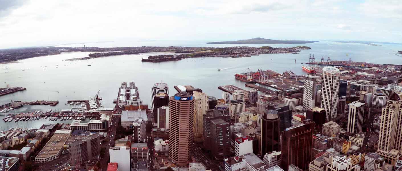 South shore from the Sky Tower