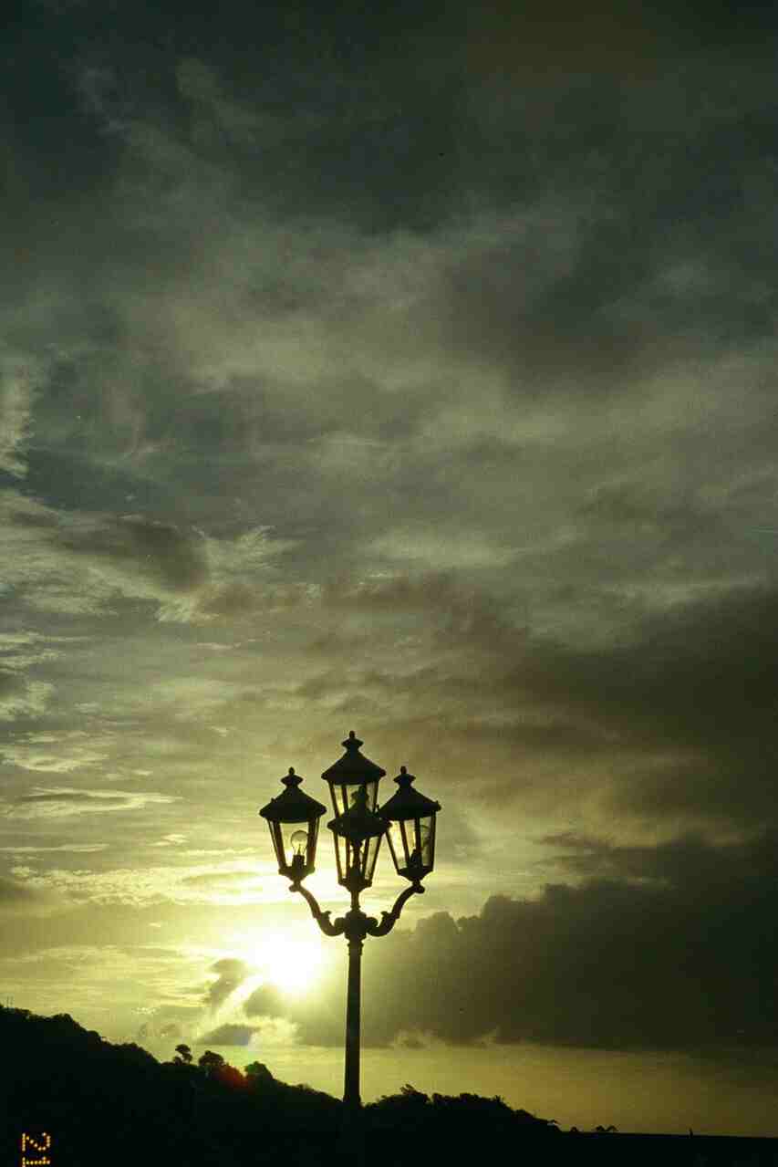 sunset in Iles des Saintes
