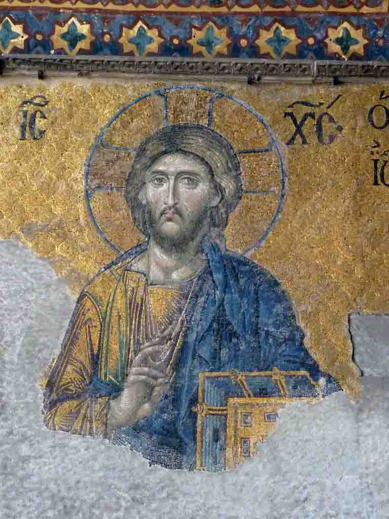 Mosaic in the South Gallery Aya Sofya