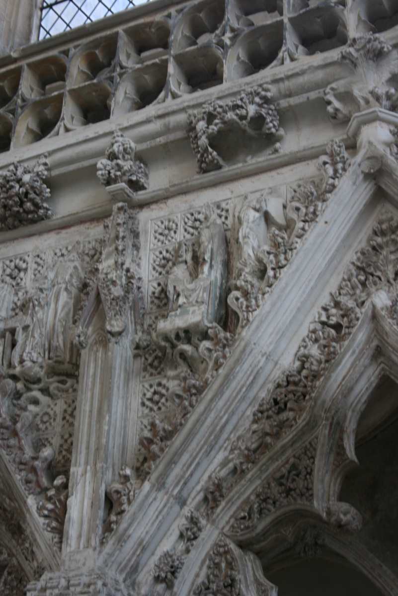 Intricate carving