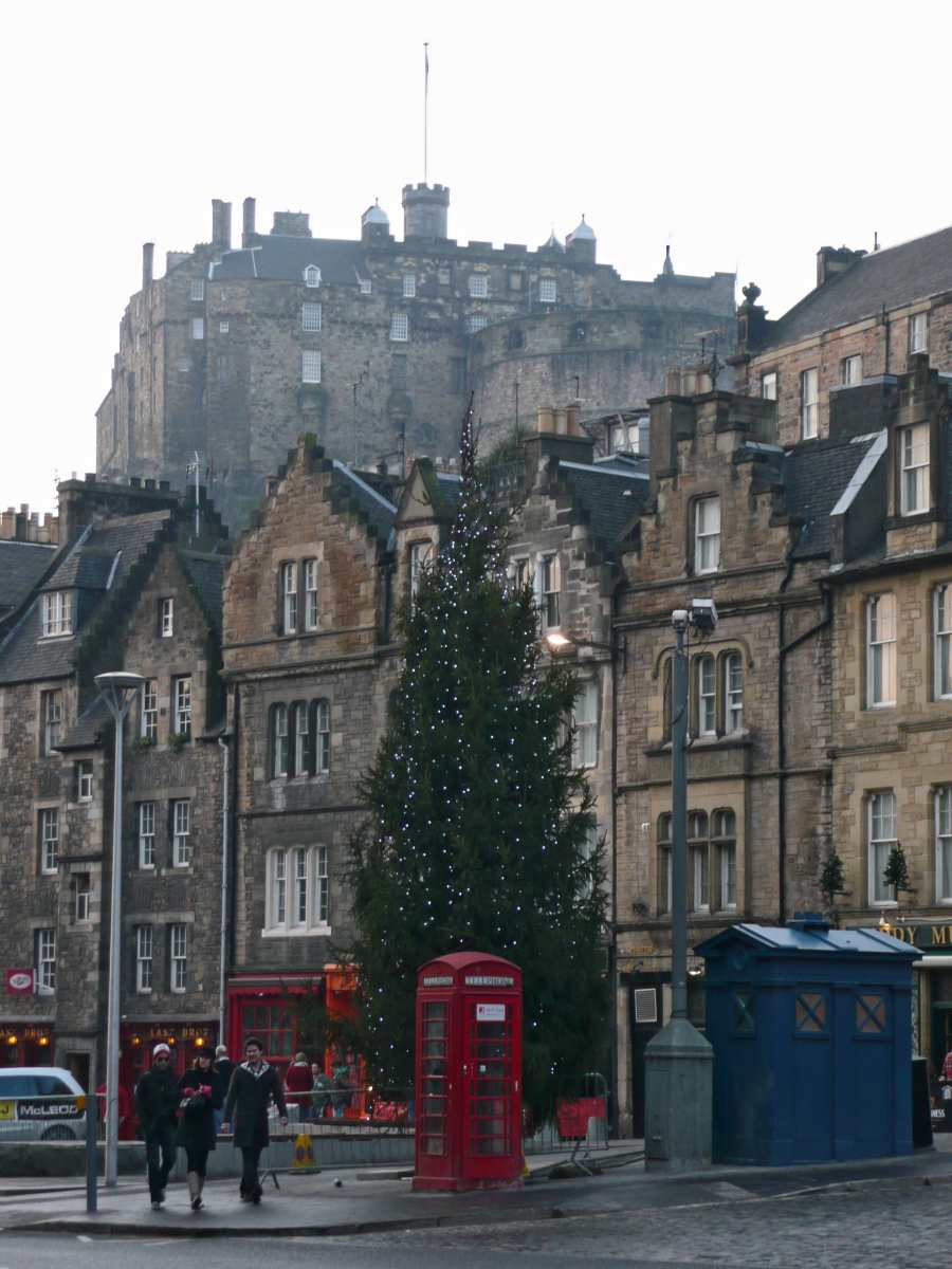 The Castle from the Grassmarket