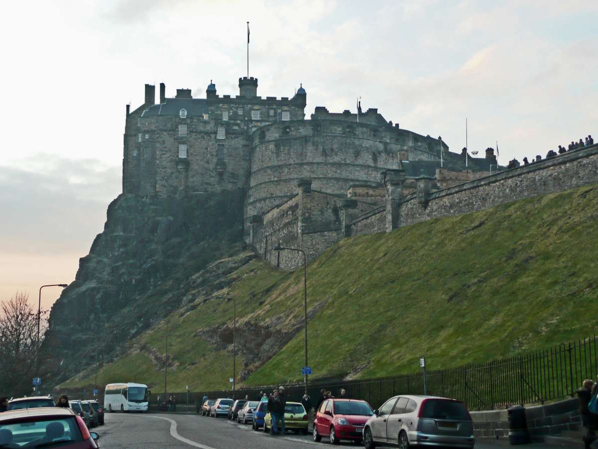 The Castle from Johnson Terrace