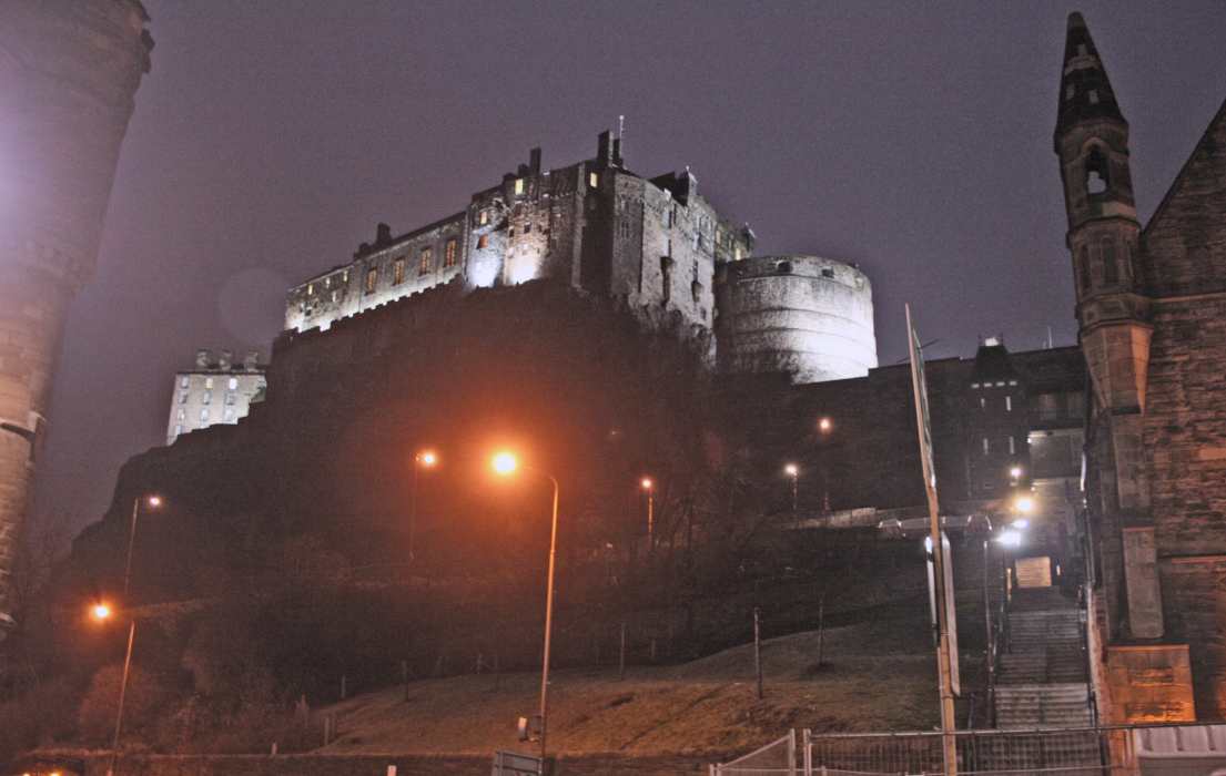 The Castle from the Grassmarket