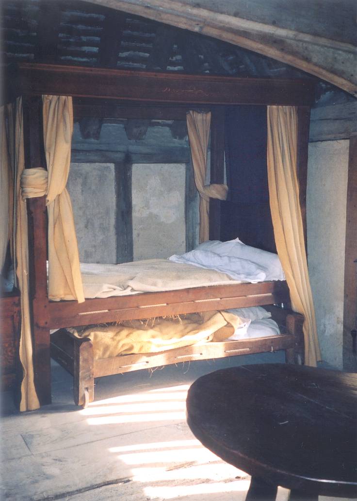 The bed in the Solar