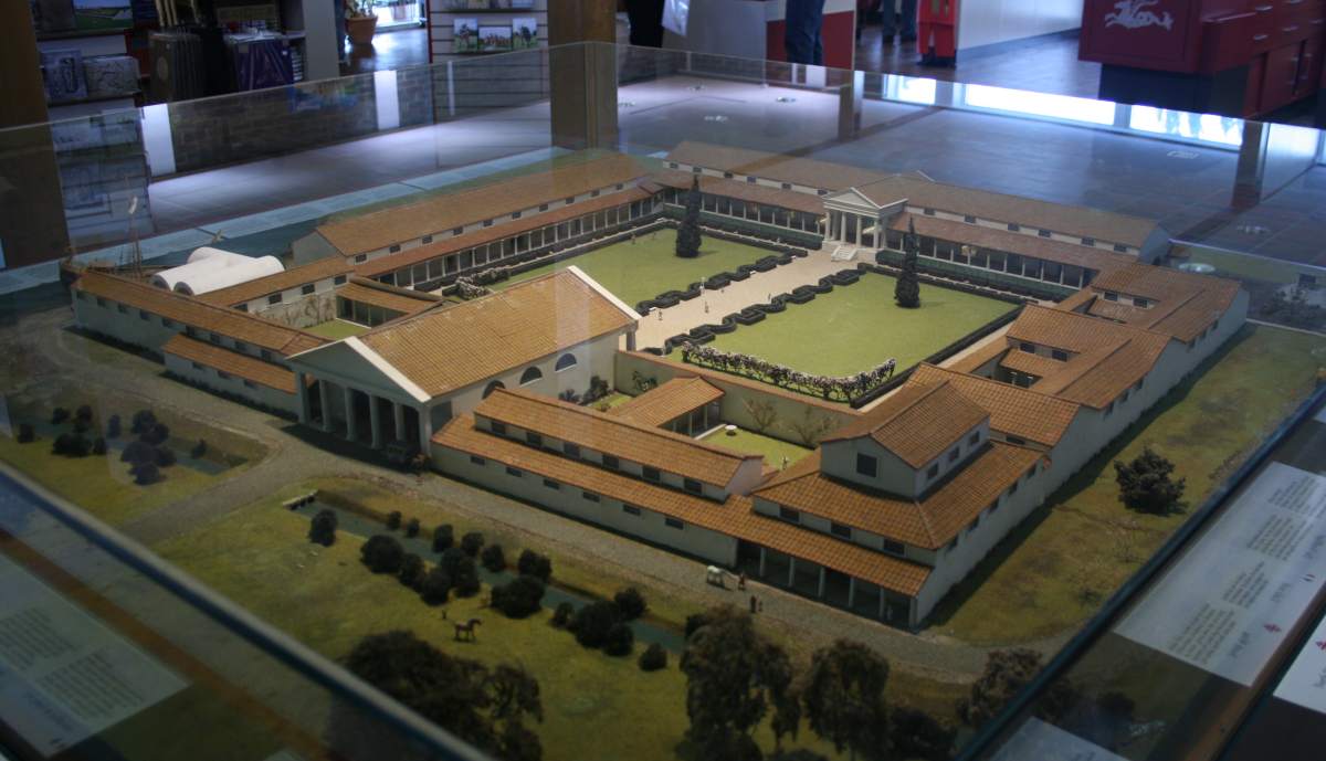 Model of the palace