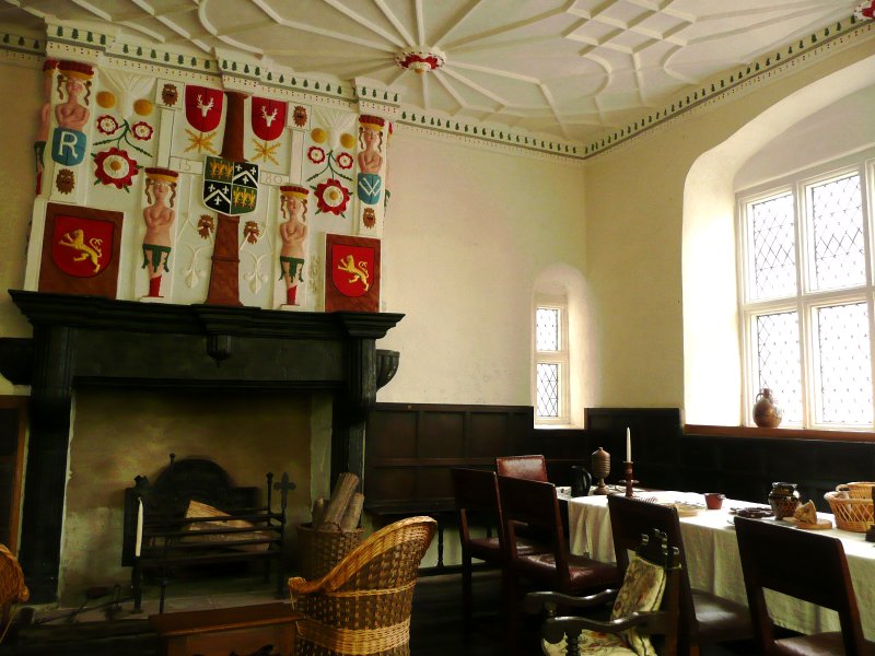 Painted Plasterwork, Plas Mawr