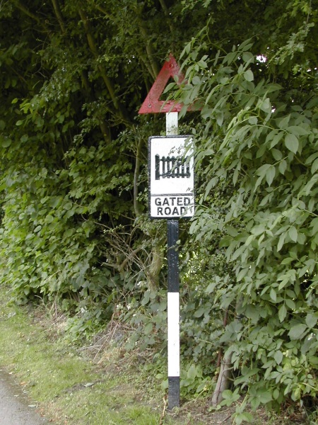 Gated road, Yorkshire