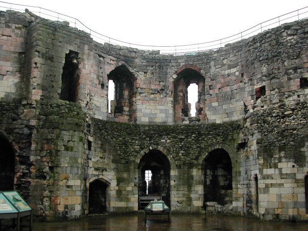 Inside Cliffords Tower