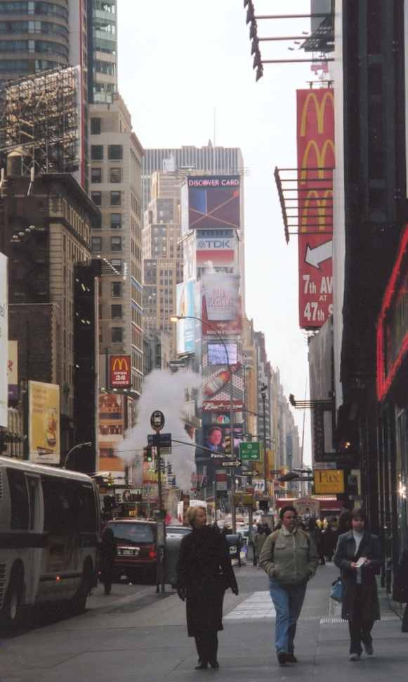 Time Square looking south