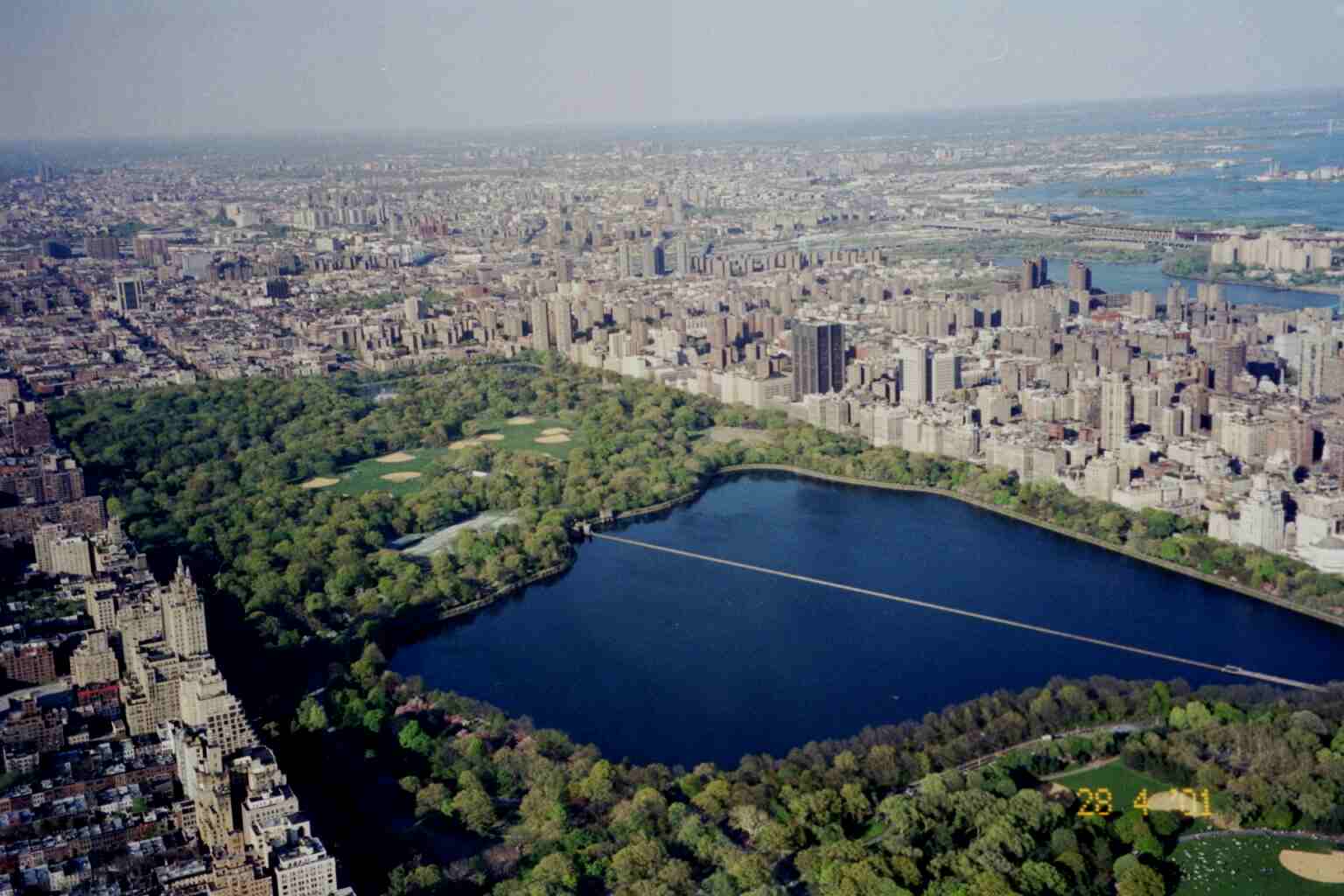 Central park reservoir
