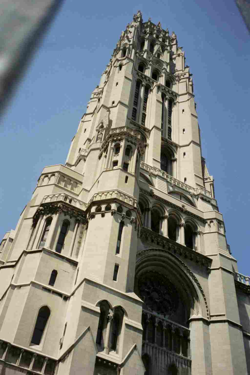 Riverside Church Tower from the East side