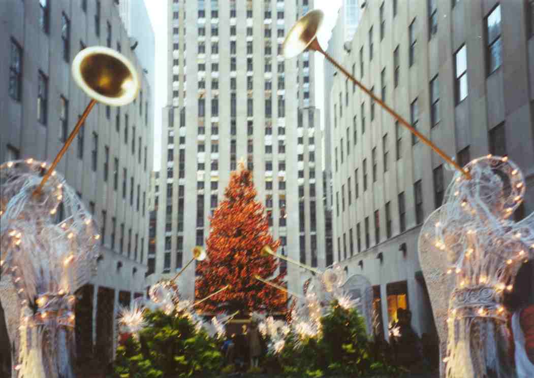 Rockafeller Center at Christmas