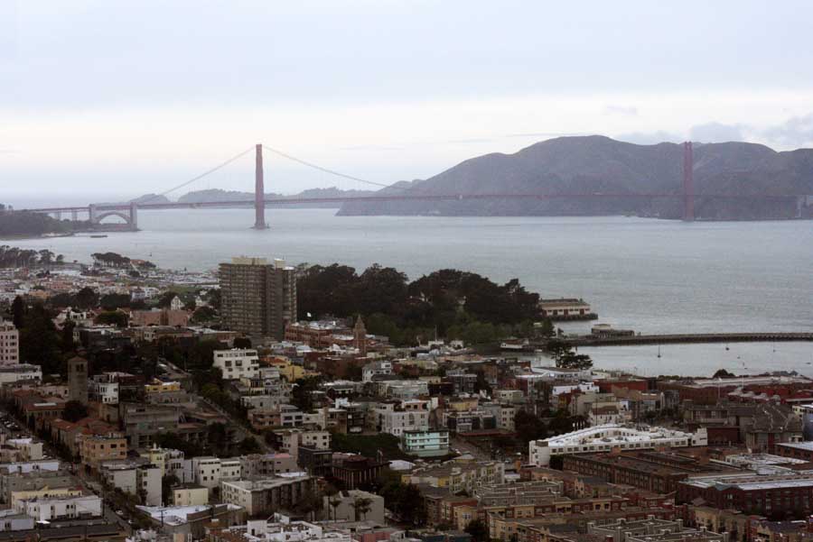 The Bridge from Coit Tower