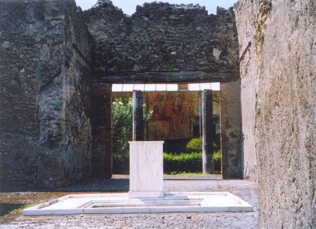 Courtyard pool