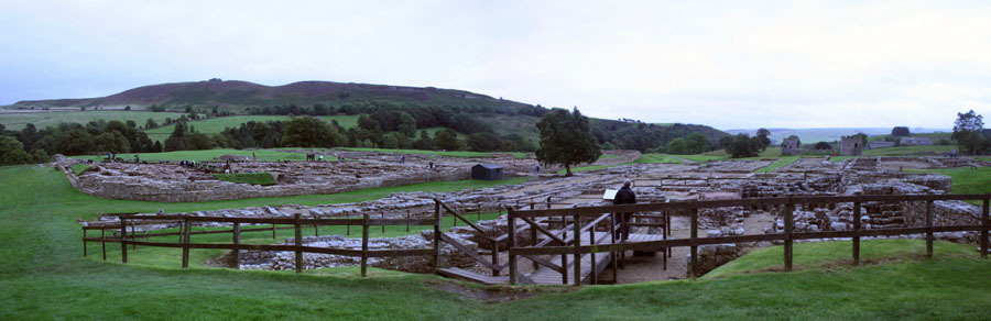 Vindolanda Roman Fort from near the Bath house