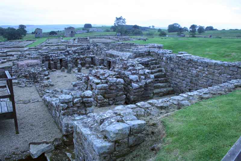 Steps to the furnance, later Bath house