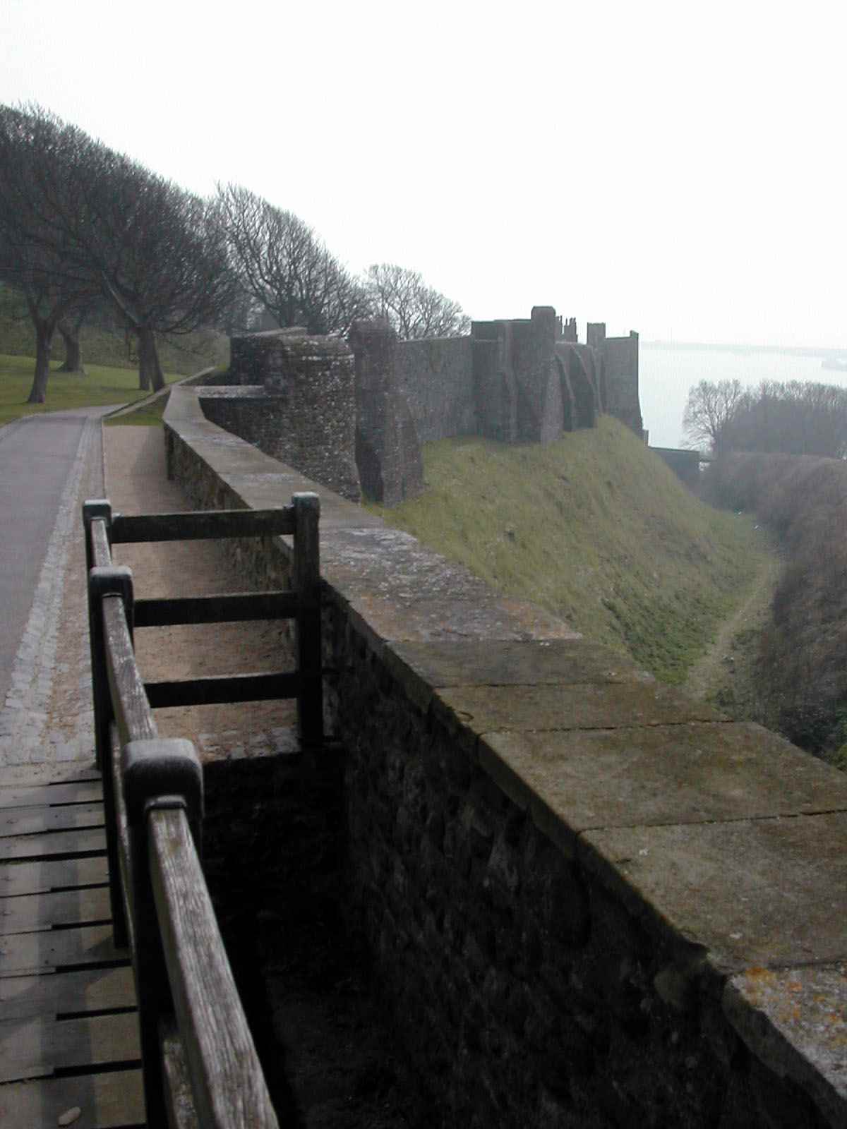 Curtain Walls, Dover Castle