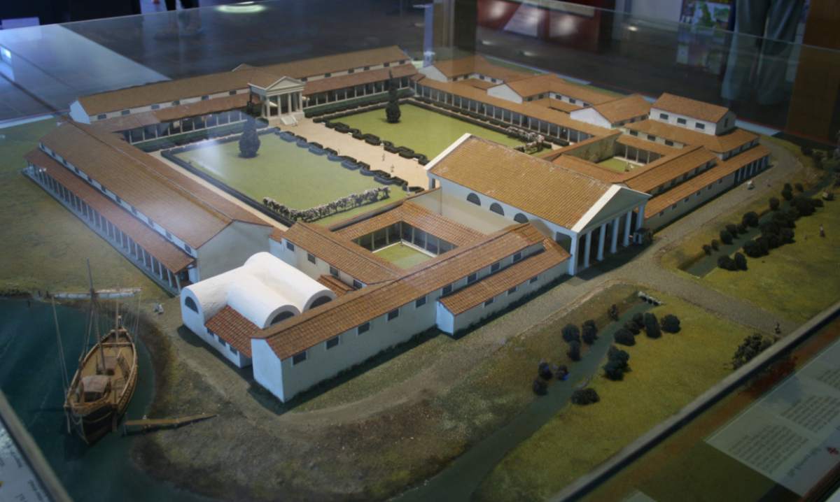 Model of the palace