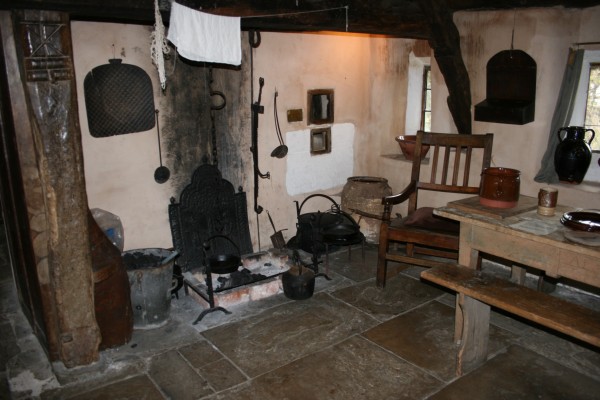 16th Century Cottage, Ryedale Folk Museum, 
Hutton-le-Hole, Ryedale, Yorkshire