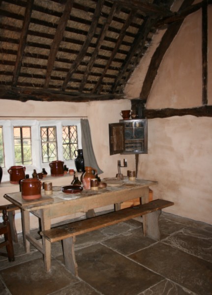 16th Century Cottage, Ryedale Folk Museum, 
Hutton-le-Hole, Ryedale, Yorkshire