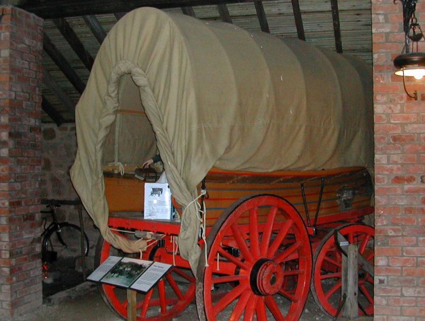 Yorkshire Covered Wagon, Ryedale Folk Museum, 
Hutton-le-Hole, Ryedale, Yorkshire